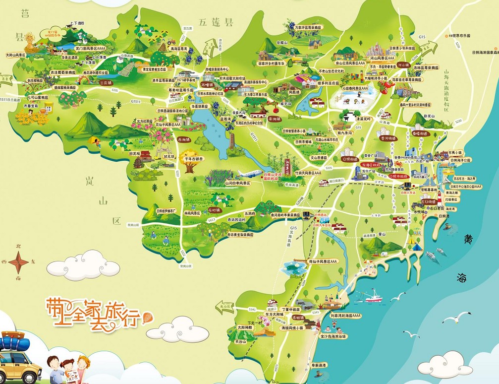 津市景区使用手绘地图给景区能带来什么好处？